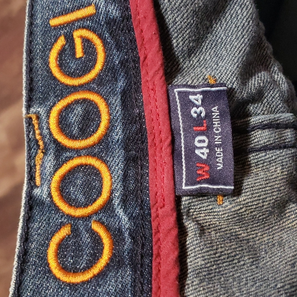 COOGI Men blue denim Jeans size 40